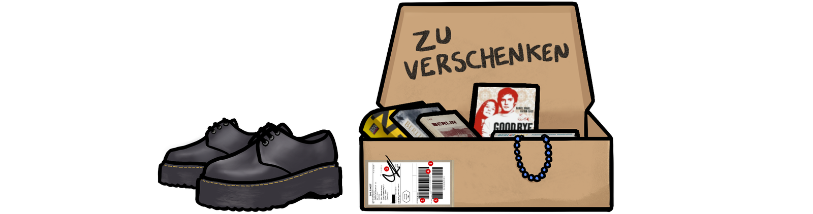 Zu verschenken box