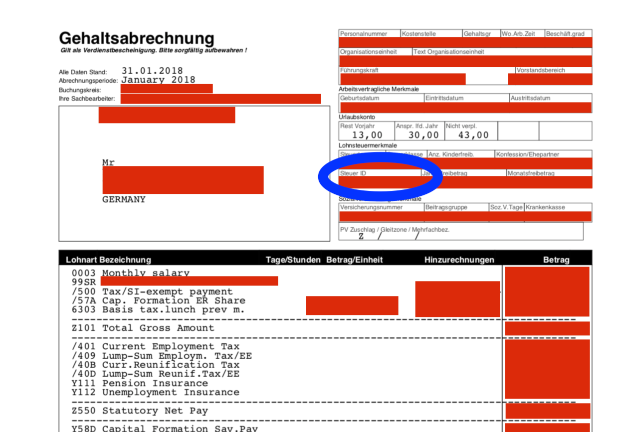 How To Find Your German Tax Id Steuer Id Steuernummer And Vat Number All About Berlin