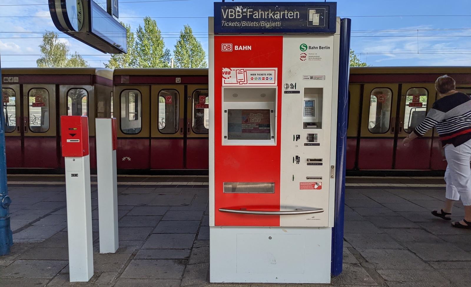 VBB ticket machine