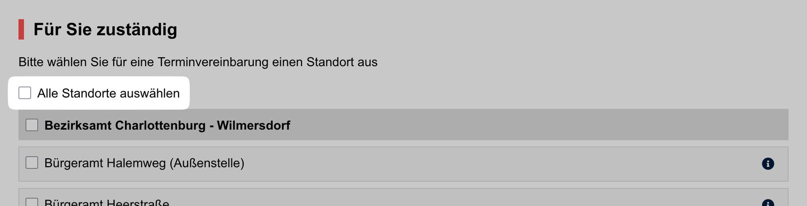 Berlin.de appointment - all locations