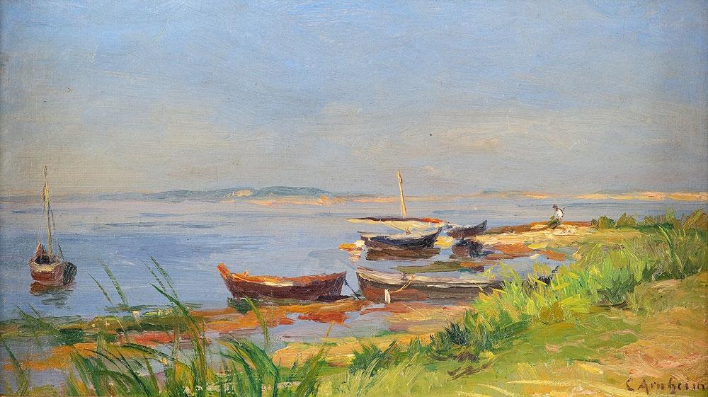 “Kleiner Hafen, Hiddensee” by Clara Arnheim