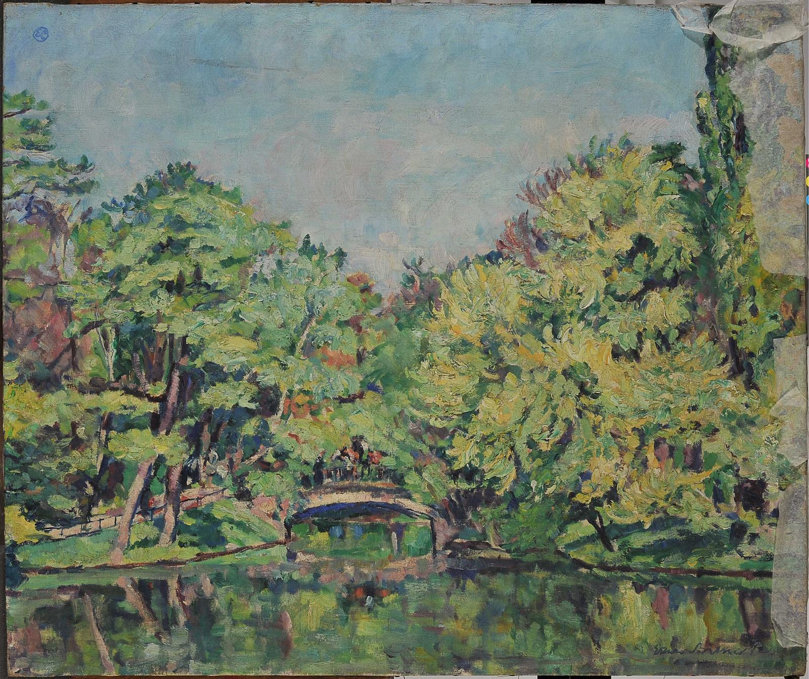 “Frühling im Tiergarten” by Erich Büttner “Frühling im Tiergarten” by Erich Büttner