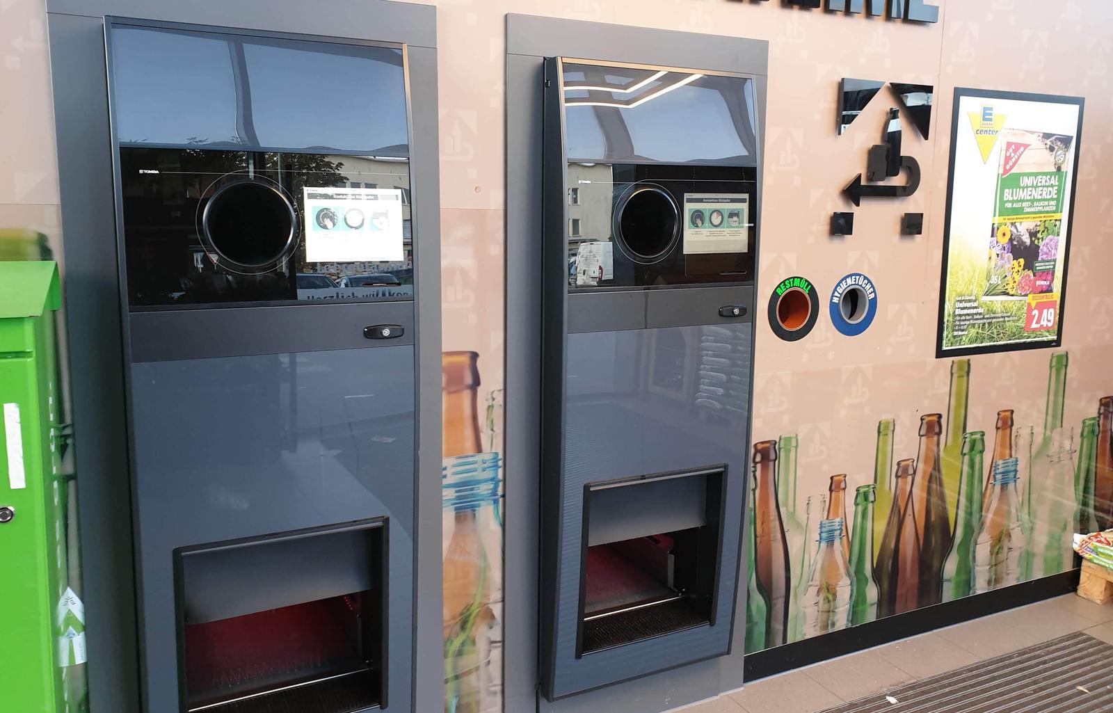 Pfandautomat in a supermarket